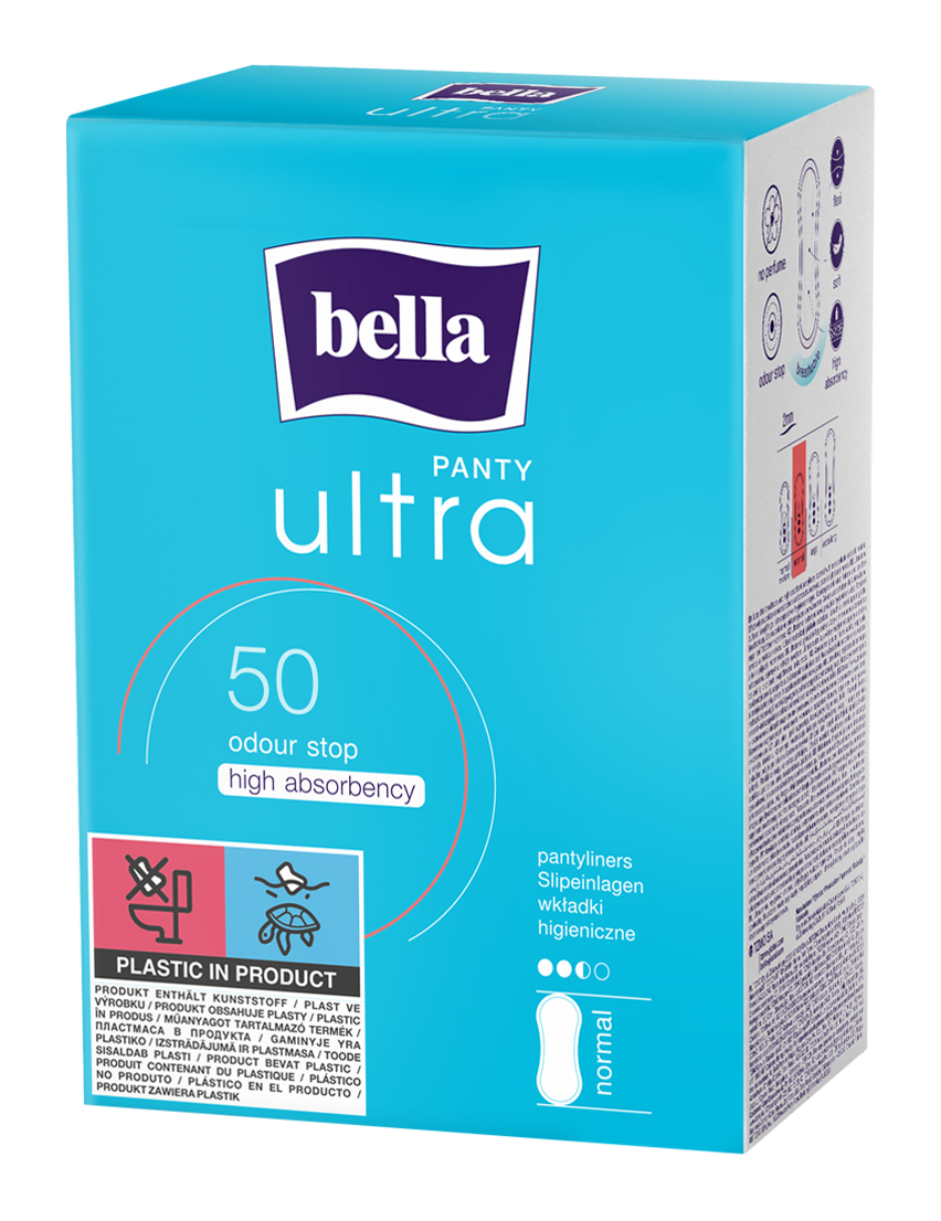 bella Panty Slipeinlagen Ultra Normal ohne Duft 50 Stück