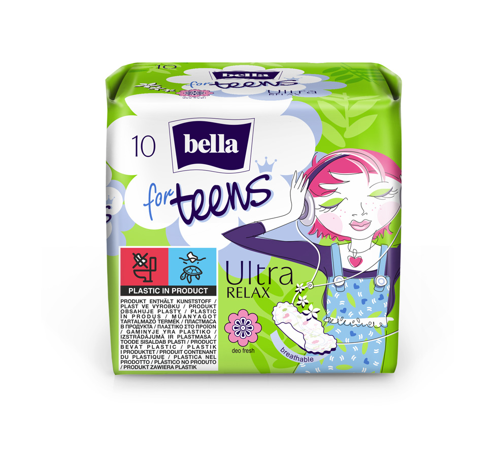 bella for teens Ultra Binden Relax 10 Stück