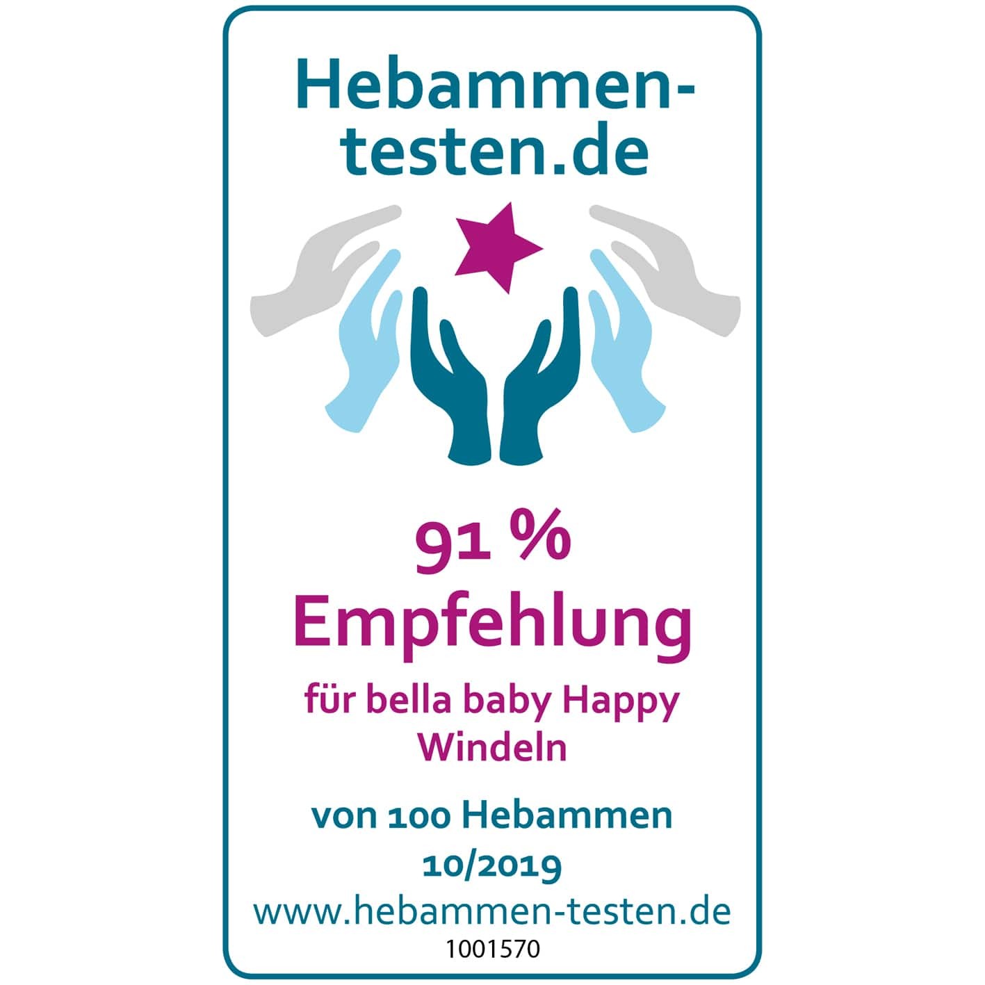 bella baby Happy Windeln Größe 3 Midi 5-9kg BIG PACK 72 Stück