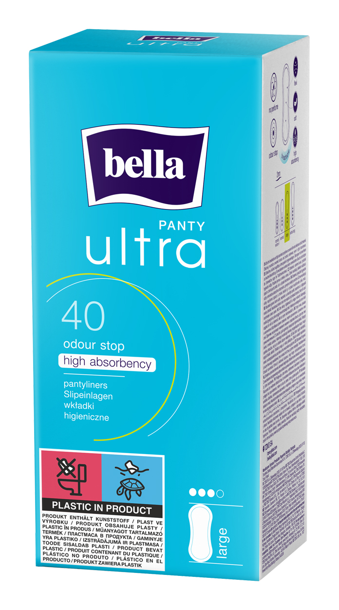 bella Panty Slipeinlagen Ultra Large ohne Duft 40 Stück