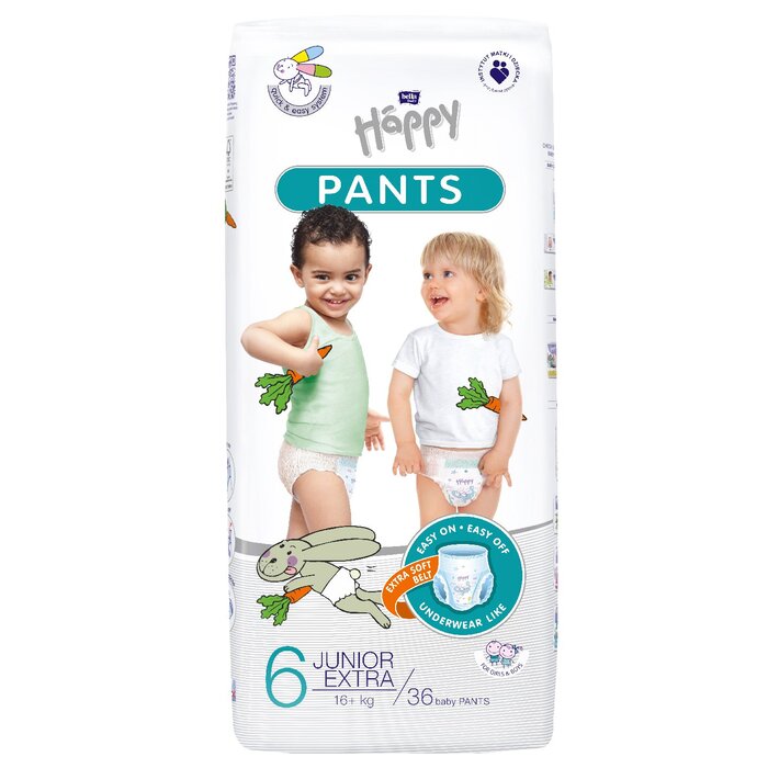 bella baby Happy Pants Gr.6 Junior Extra 16+kg 36 Stück