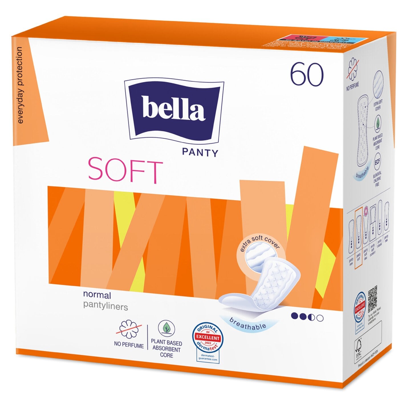 bella Panty Slipeinlagen Soft 60 Stück