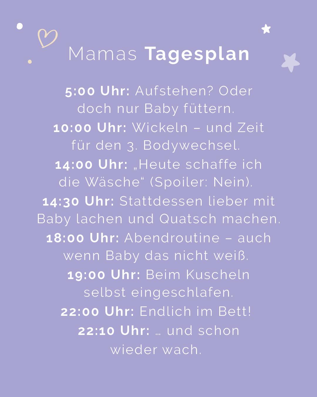 Eltern sein: Ein Fulltime-Job mit Überstunden. Aber der süßeste und belohnenste Job, den es gibt, sobald der kleine Schatz dich auch nur anlächelt. 💕 Zwischen zahllosen Bodywechseln, ausgiebigen Kuscheleinheiten und spontanen Kicher-Attacken vergisst man manchmal die Wäsche – aber nie die Liebe. 🍼✨

Wie sieht euer Tagesplan aus? Teilt eure „realistischen“ Timetables mit uns! 💬

#bellababyhappy_deutschland #baby #kleinkind #windel #eltern