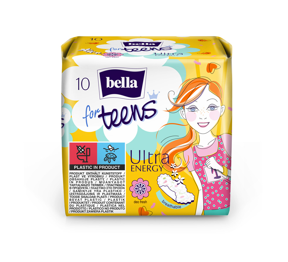 bella for teens Ultra Binden Energy 10 Stück