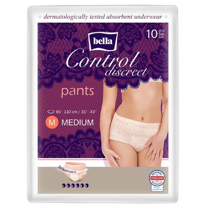 bella Control Discreet Pants Medium 10 Stück 