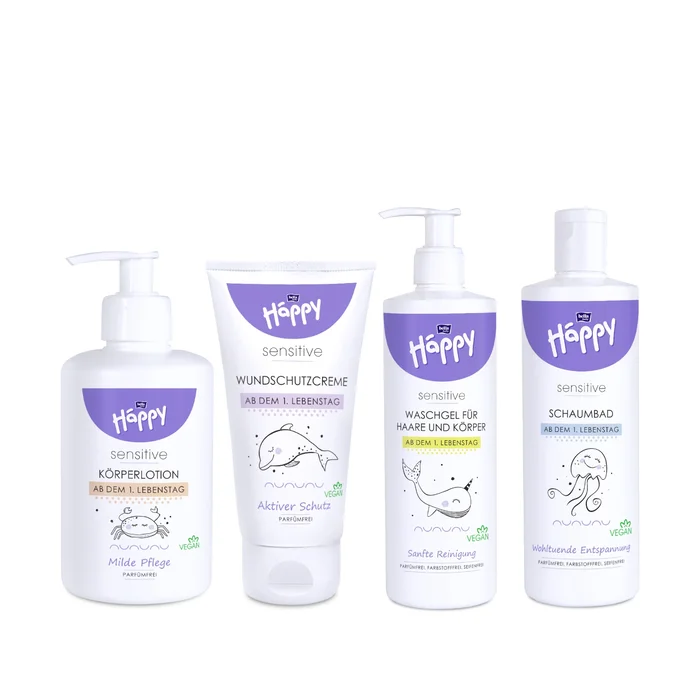 bella baby Happy Sensitive Pflegeprodukte Set