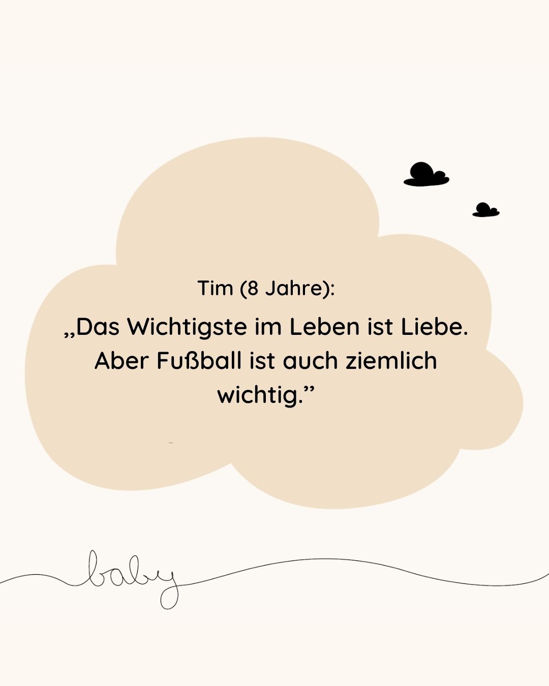 Kinder haben die Prioritäten einfach im Griff! 😂  Was war die lustigste Aussage, die euer Kind jemals gebracht hat? 

#bellababyhappy_deutschland #familie #kids #fussball