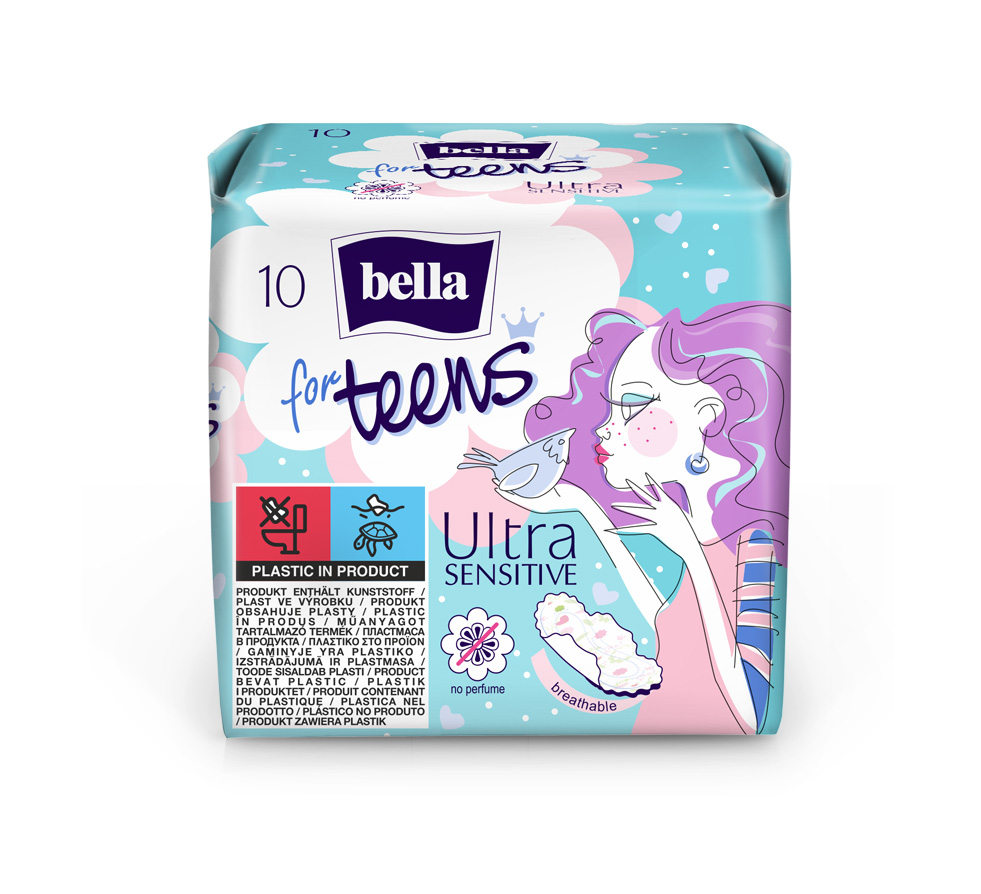 bella for teens Ultra Binden Sensitive 10 Stück