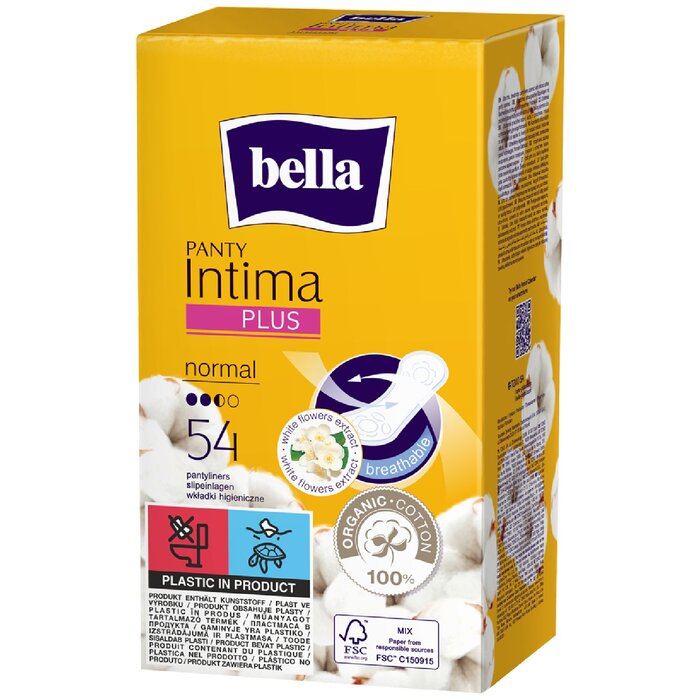 bella Panty Slipeinlagen Intima Plus Normal 54 Stück