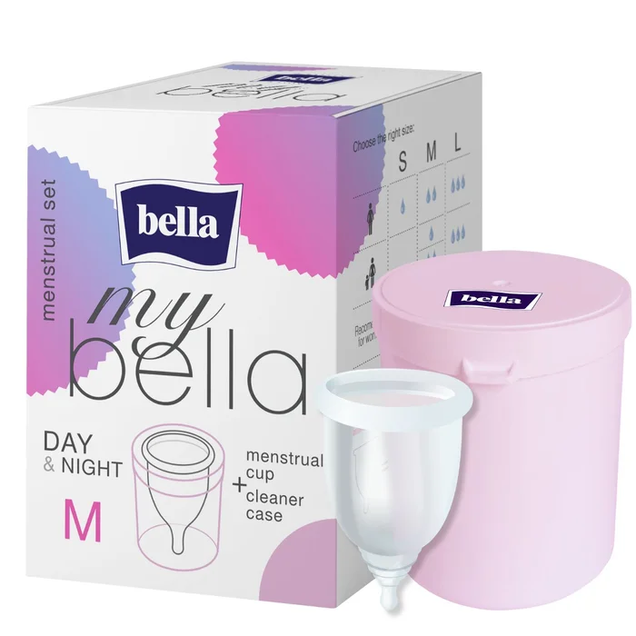 my bella Menstruationstasse mit Box Größe M