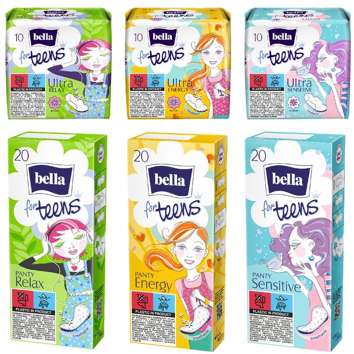 bella for teens Erste Periodenbox